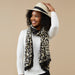 Deb Leopard Scarf - Ecru
