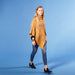 Marissa Knit Poncho - Gold