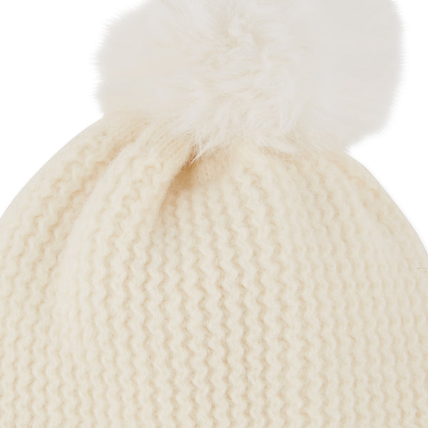 帽子 THEREDTHREAD S fuzzy knit beanie white THEREDTHREAD / ザレッドスレッド】S fuzzy knit beanie