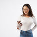 Sparkle Leopard Texting Knit Goves - Pink