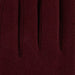 Leopard Button Gloves - Wine