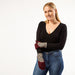 Leopard Button Gloves - Wine