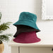 Corduroy Bucket Hat - Teal Green