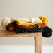 Cheveron Knit Hat - Brown
