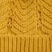 Cheveron Knit Hat - Mustard Yellow