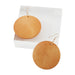Wood Circle Earrings