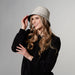Tweed Bucket Hat - Cream