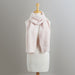 Chenille Knit Scarf - Pink
