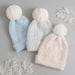 Chenille Knit Beanie - Blue