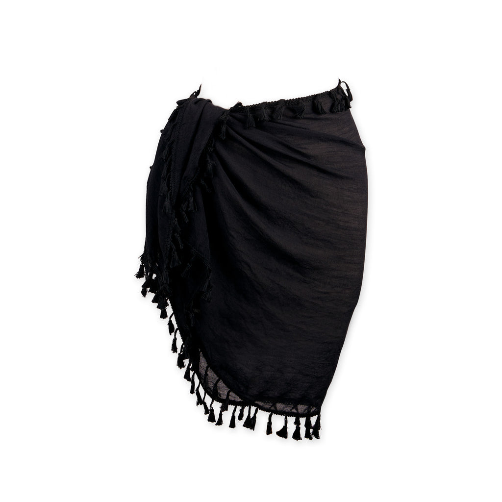 Black Beach Sarong