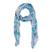 Flora Scarf - Blue