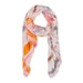 Skye Tie Dye Scarf - Pink/Orange