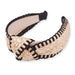 Blair Knotted Headband - Black
