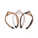 Blair Knotted Headband - Black