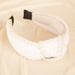 Blair Knotted Headband - White