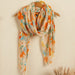 Flora Scarf - Orange