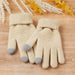 Bailey Knit Gloves - Beige