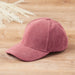 Corduroy Ball Cap - Sedona