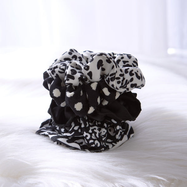 【MEDIA82】 Candy Skull Scrunchie (black) Amazon.com : Goody Ouchless Jersey Scrunchies - 8 Ct, Black