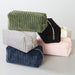 Corduroy Cosmetic Bag - Black