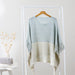 Amber Poncho - Blue