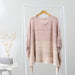 Amber Poncho - Pink