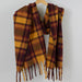 Autumn Plaid Scarf - Maroon