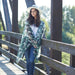 Insect Shield Scarf - Green Camo