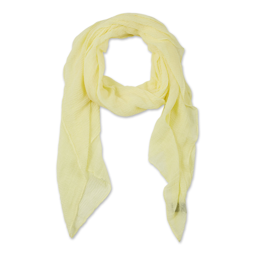 Classic Insect Shield Scarf - Light Yellow