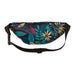 Tropical Print Fanny Pack - Blue