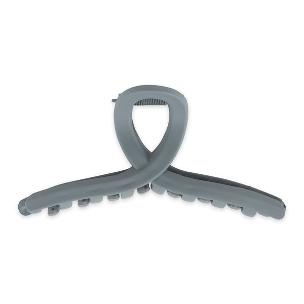 Matte Loop Hair Claw - Blue