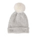 Chenille Knit Beanie - Gray