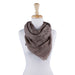 Insect Shield Scarf - Brown Branches & Leaves