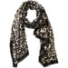 Deb Leopard Scarf - Ecru - Tickled Pink Wholesale