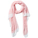 Tiny Stripe Insect Shield Scarf - Coral - Tickled Pink Wholesale
