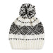 White Nordic Beanie