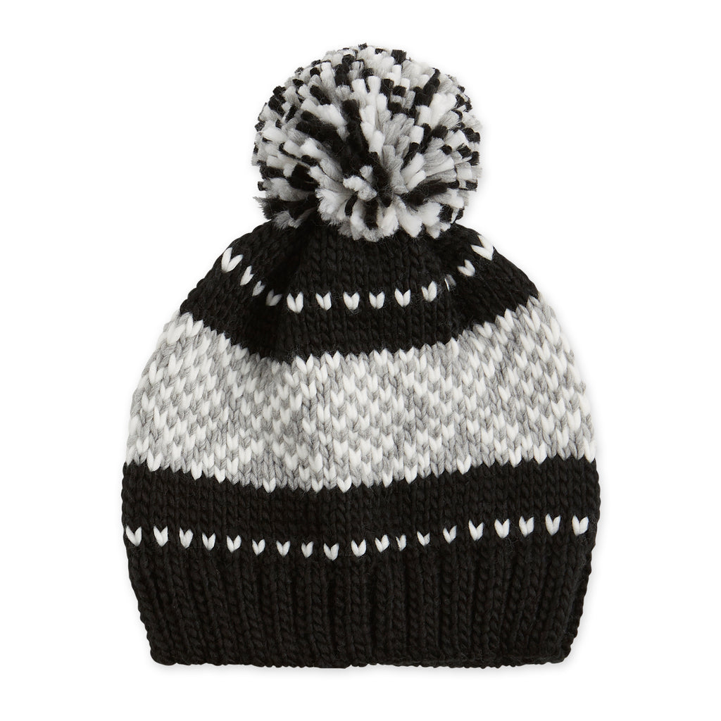 Black Nordic Beanie