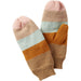 Stripe Mittens - Pastel - Tickled Pink Wholesale