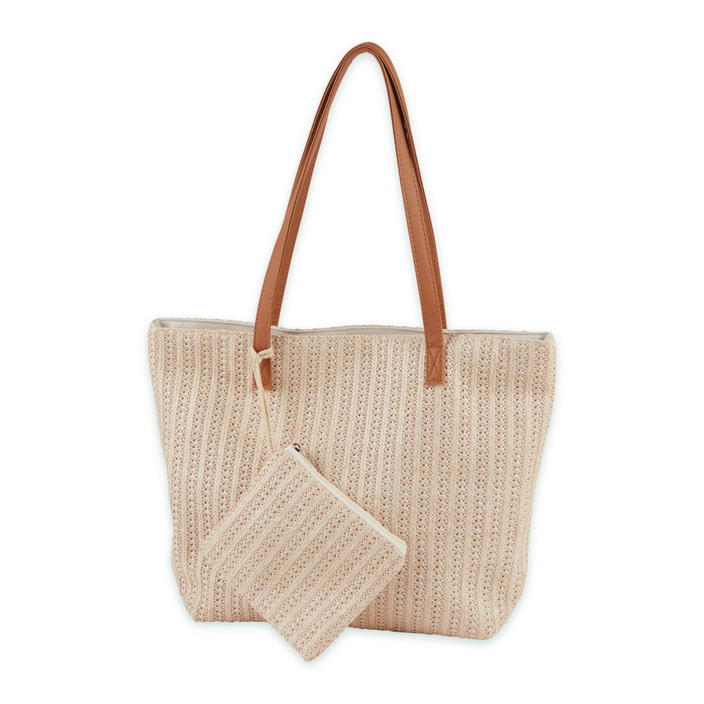 Mira Tote Bag - Natural