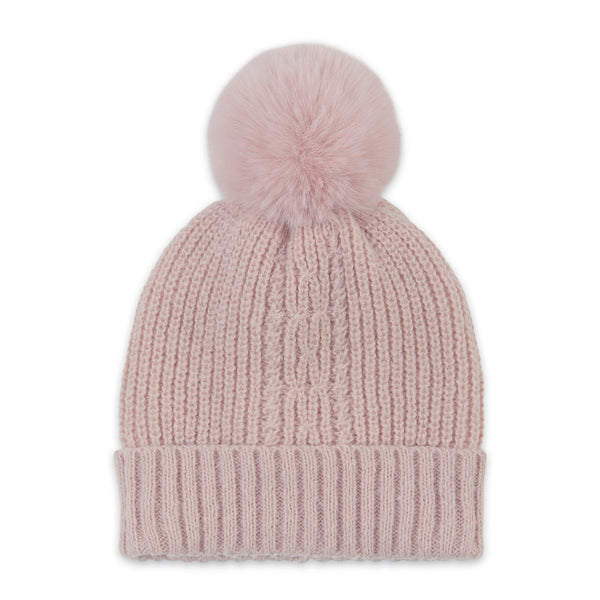 Kenzie Knit Beanie - Pink