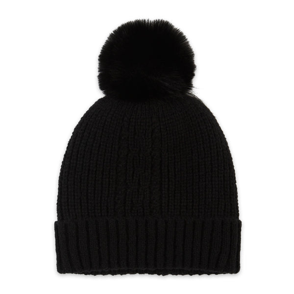 Kenzie Knit Beanie - Black