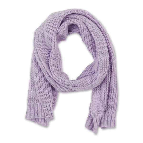 Kenzie Knit Scarf - Purple