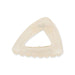 Small Triangle Hair Claw - Clear