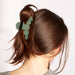 Matte Circles Hair Claw - Sage
