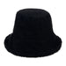 Corduroy Reversible Bucket Hat - Black