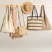 Straw Crossbody Bag - Natural