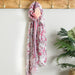 Pink Boho Floral Insect Shield Scarf