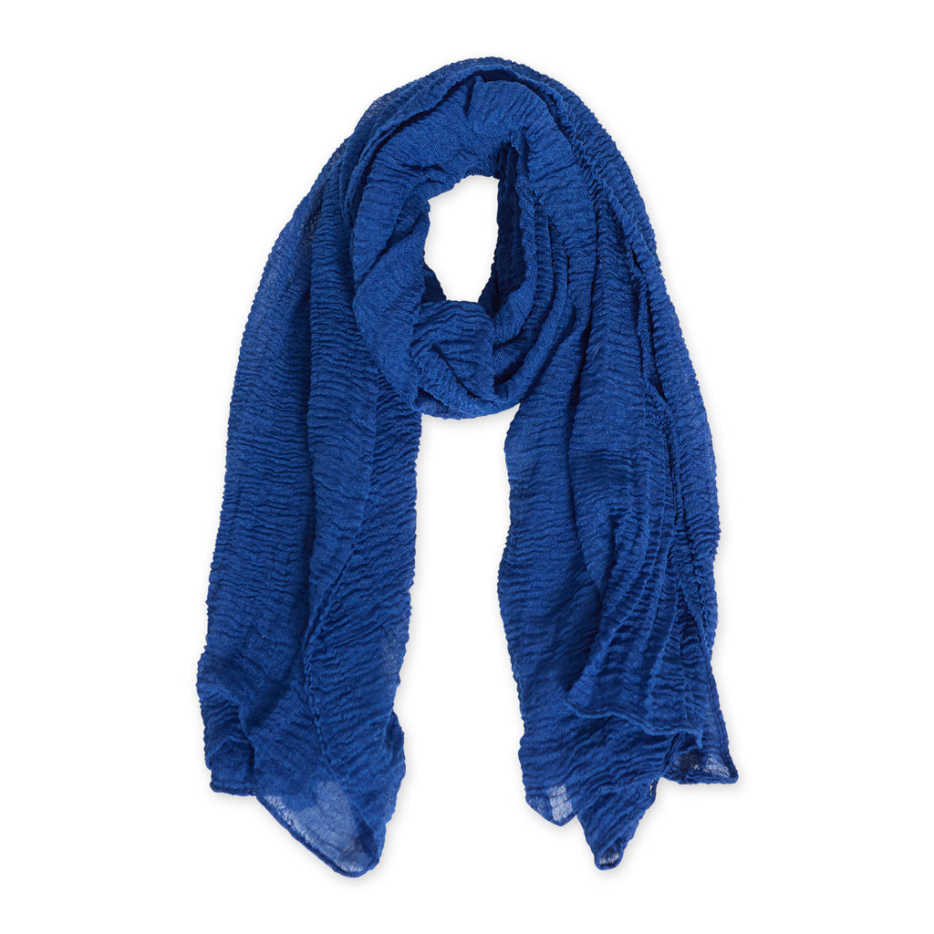 Blue Classic Insect Shiled Scarf