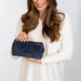 Corduroy Cosmetic Bag - Navy