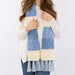 Crystal Scarf - Blue